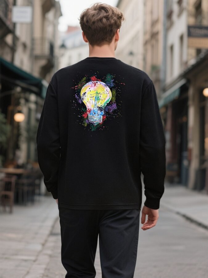 2025 New Flocked Foam Sweatshirt | Premium Crewneck 88218# | Wholesale Streetwear - Image 18