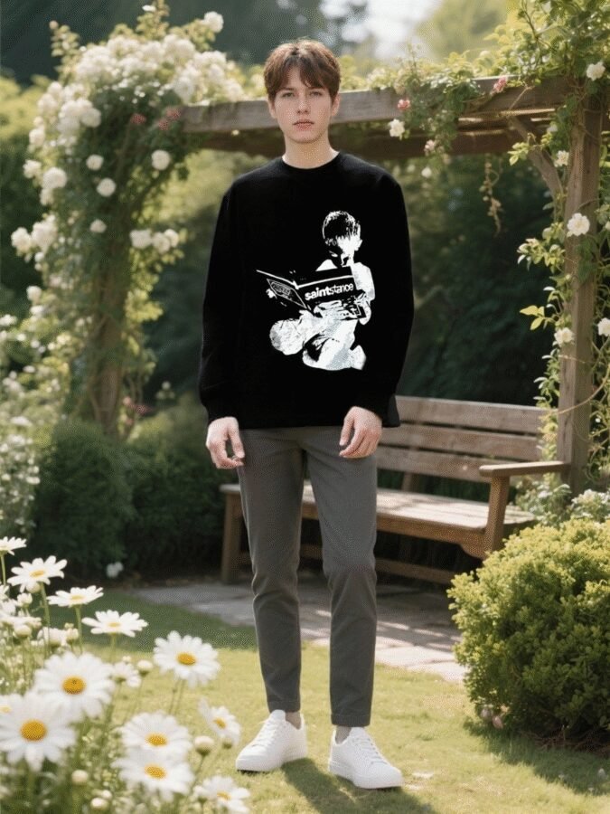 2025 New Direct-to-Garment Printed Sweatshirt | Designer Crewneck 88222# | Premium Wholesale Streetwear - Image 14
