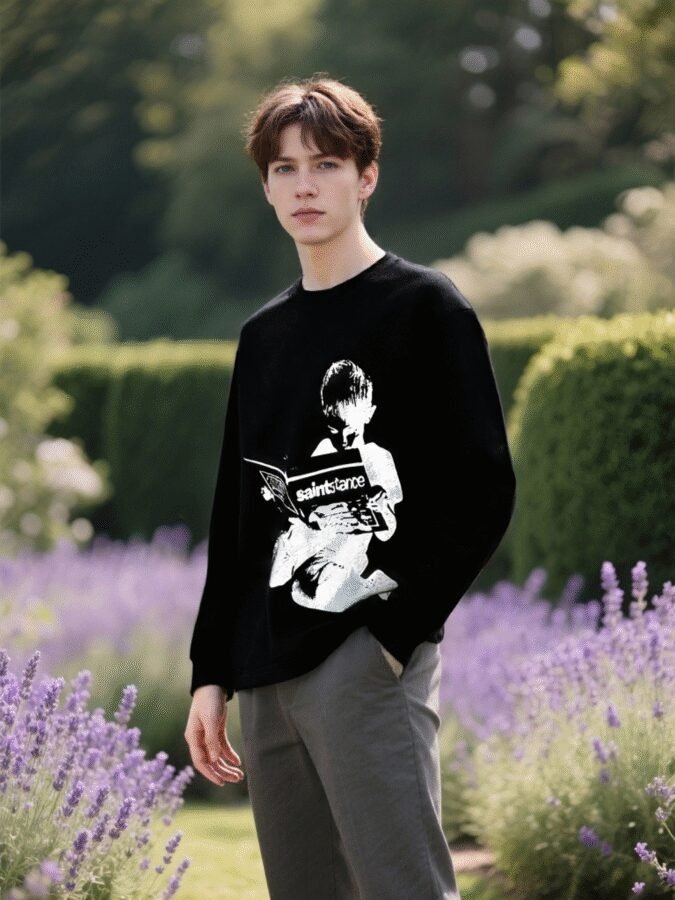 2025 New Direct-to-Garment Printed Sweatshirt | Designer Crewneck 88222# | Premium Wholesale Streetwear - Image 13
