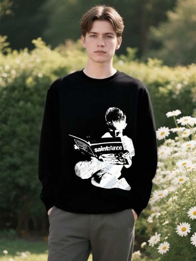 2025 New Direct-to-Garment Printed Sweatshirt | Designer Crewneck 88222# | Premium Wholesale Streetwear - Image 12