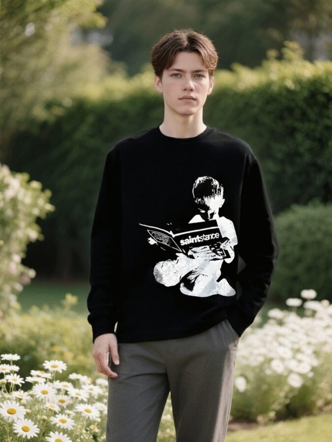 2025 New Direct-to-Garment Printed Sweatshirt | Designer Crewneck 88222# | Premium Wholesale Streetwear - Image 11