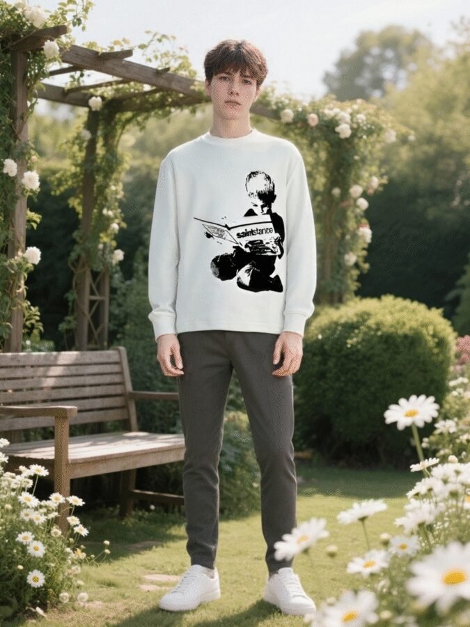 2025 New Direct-to-Garment Printed Sweatshirt | Designer Crewneck 88222# | Premium Wholesale Streetwear - Image 7