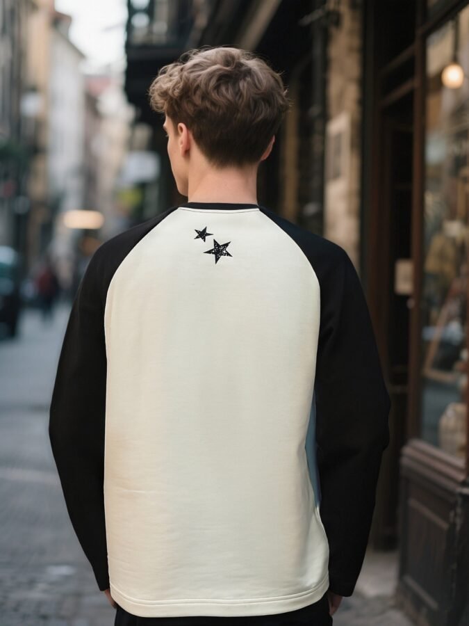 Vintage Washed Print Sweatshirt | Distressed Crewneck 88272# | Premium Wholesale Streetwear - Image 10