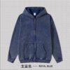 Ultimate ADM Zip Up Hoodie 2025 (A_M0161) | Heavyweight Washed Fleece - Royal Blue