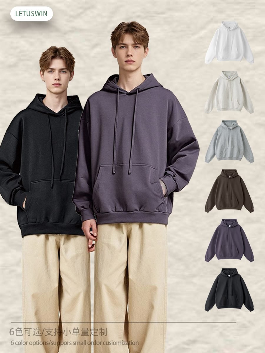 Ultimate 440gsm Oversize Hoodie 2025 (A_M24119) | Heavyweight Basic Pullover