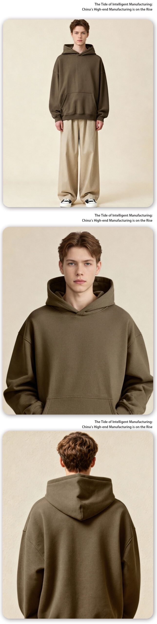 Premium Brushed Fleece Hoodie 2025 (A_M2406) | Oversized 25-Color Range - Image 12