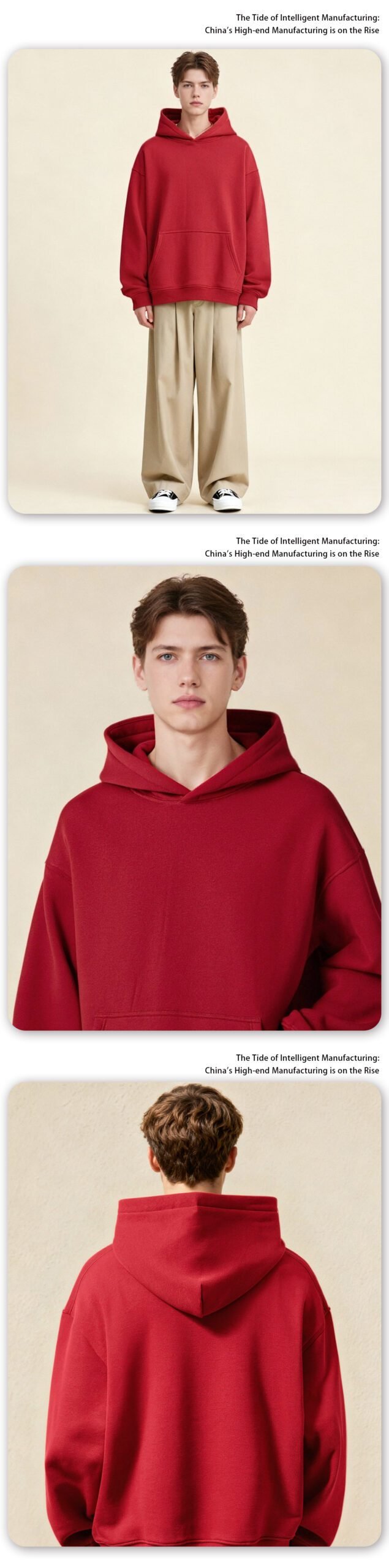 Premium Brushed Fleece Hoodie 2025 (A_M2406) | Oversized 25-Color Range - Image 15