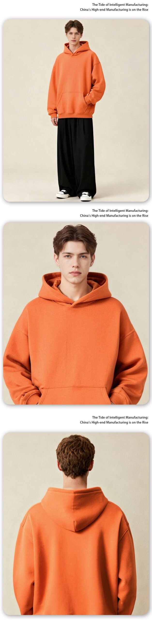 Premium Brushed Fleece Hoodie 2025 (A_M2406) | Oversized 25-Color Range - Image 16