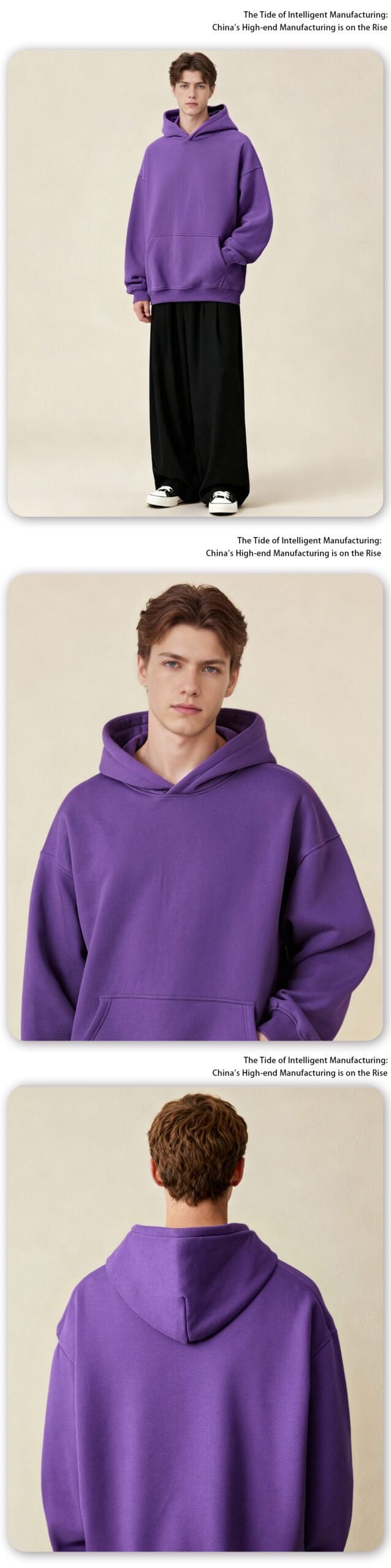 Premium Brushed Fleece Hoodie 2025 (A_M2406) | Oversized 25-Color Range - Image 27