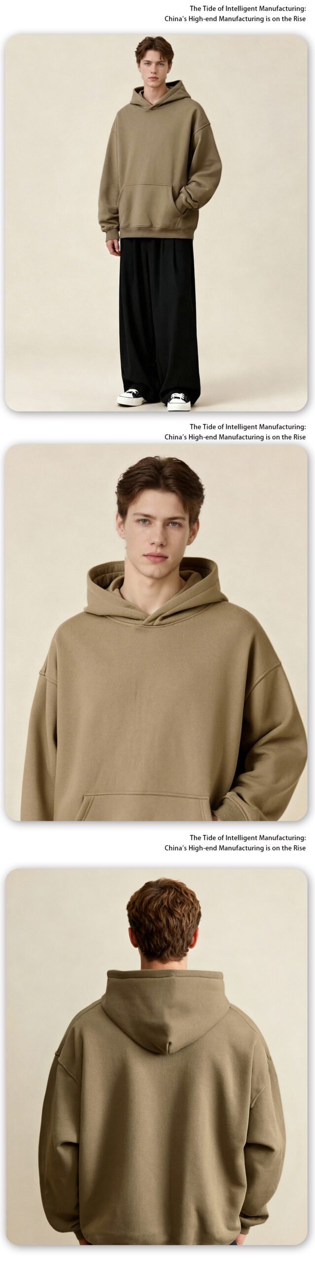 Premium Brushed Fleece Hoodie 2025 (A_M2406) | Oversized 25-Color Range - Image 11