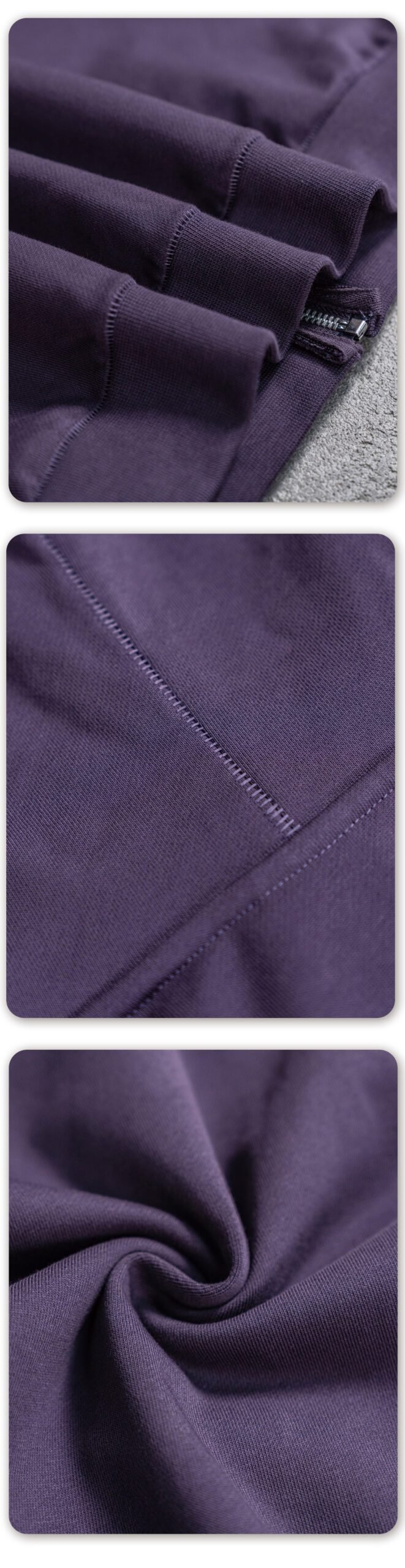 Premium 440gsm Oversize Zip Hoodie 2025 (A_M24118) | Terry Fleece Jacket - Image 5