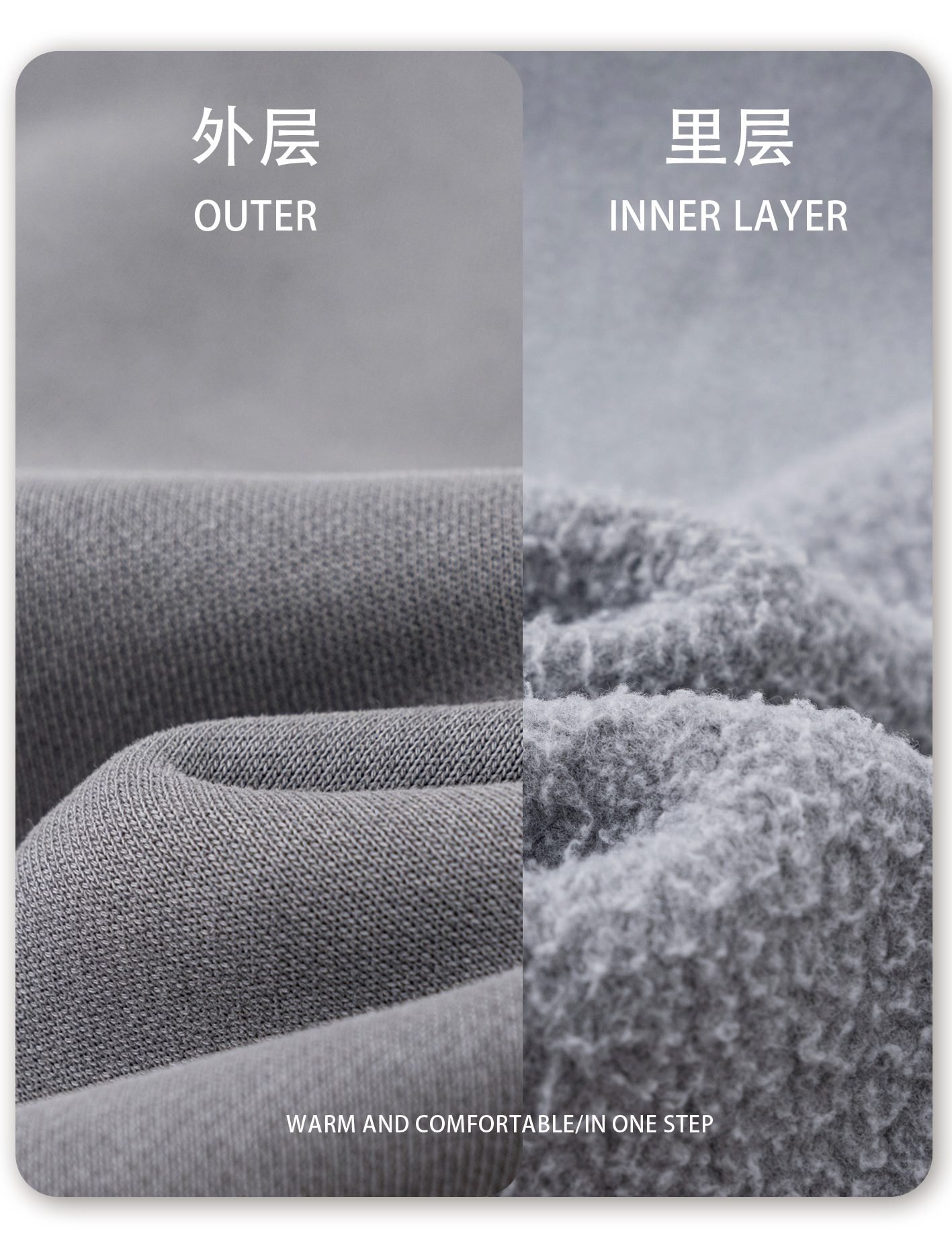 Dynamic Double Zip Hoodie Jacket 2026 (A_M25306) | Structured Oversized Fit - Image 4